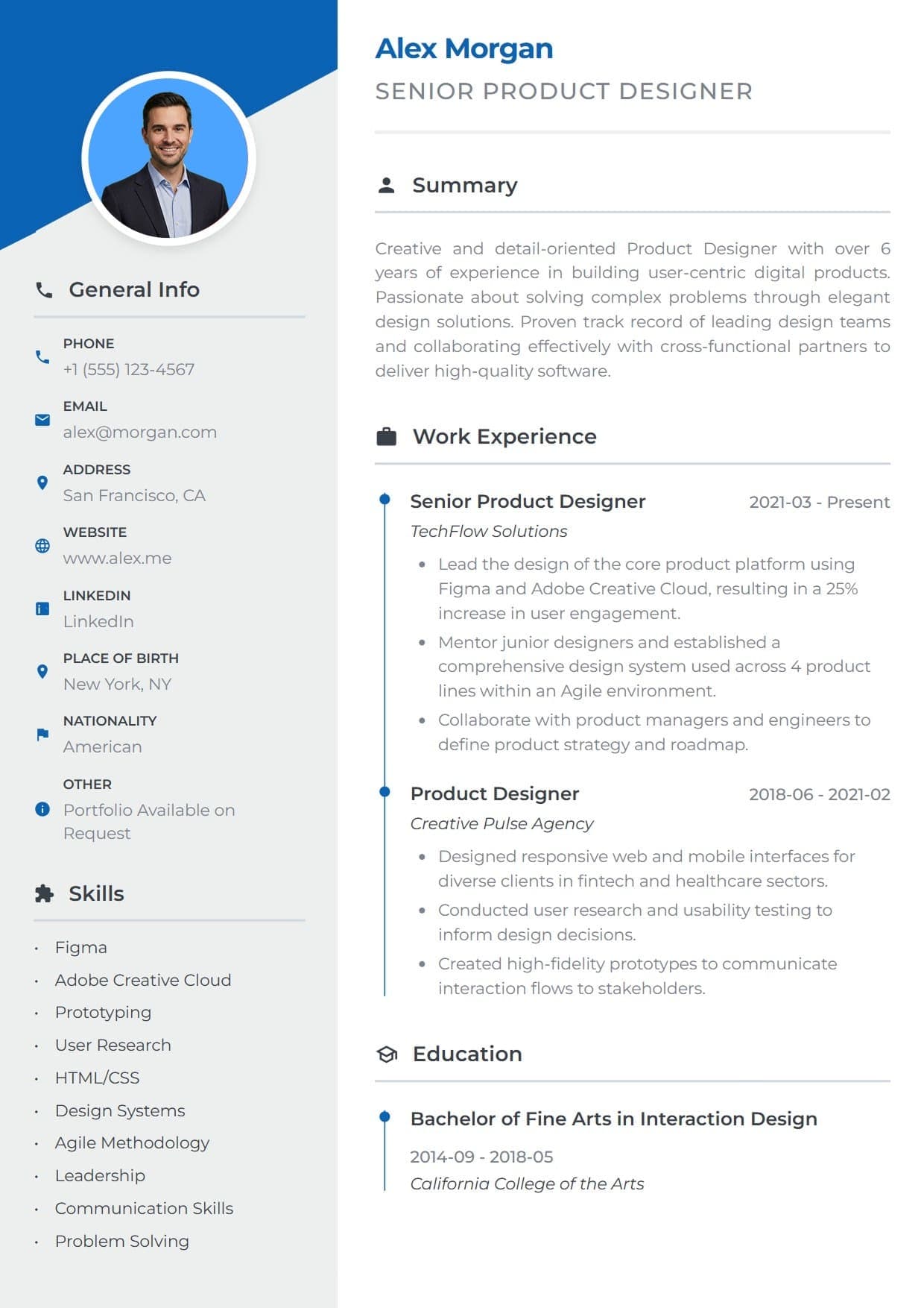 Stylish resume template Stylish resume template — An elegant and visually engaging design featuring a distinctive geometric header and an intuitive timeline layout. Perfect for professionals who want to showcase their career progression with a touch of modern flair.
